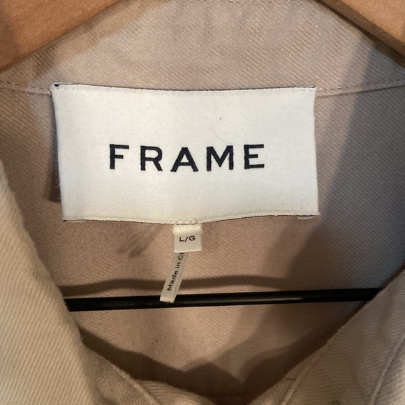 🔥EC🔥FRAME Cotton/Lycocel Collared Button Down Shirt. - Picture 2 of 8